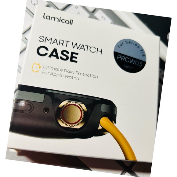 Lamicall Aluminum Rugged Case Armor Designed for Apple Watch - Picture 4 of 5